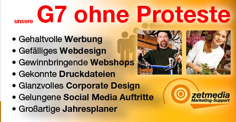 G7 ganz ohne Proteste!!!