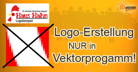 Logo-Erstellung NUR in Vektor-Programm
