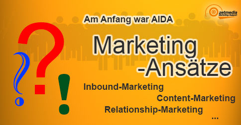 Nach AIDA e3ntstanden viele weiteren Marketing-Ansätze