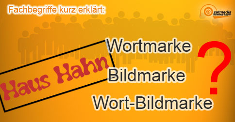 Logo-Varianten - Wortmarke, Bildmarke, Wort-Bildmarke